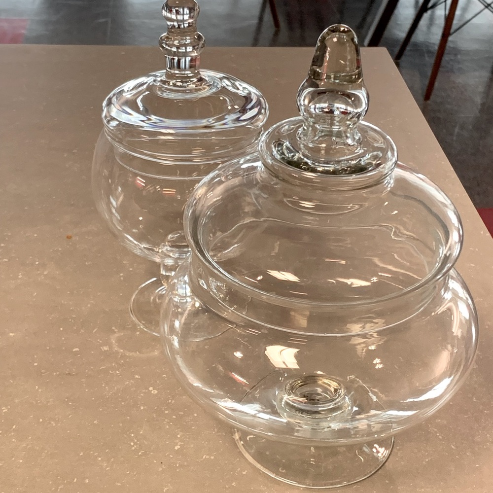 Crystal candy jar